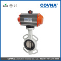 Best price Cast iron wafer pneumatic butterfly valve with SS304 DIS